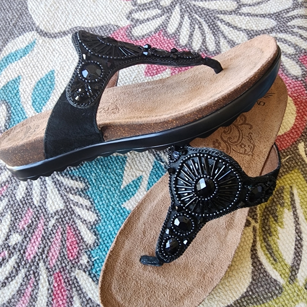 Dansko Beaded Sandals 38